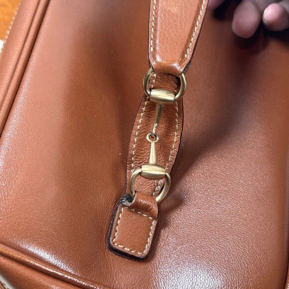 Gucci by Tom Ford mid 90s Horsebit Vanity makeup leather case tan with horsebit - Picture 7 of 11
